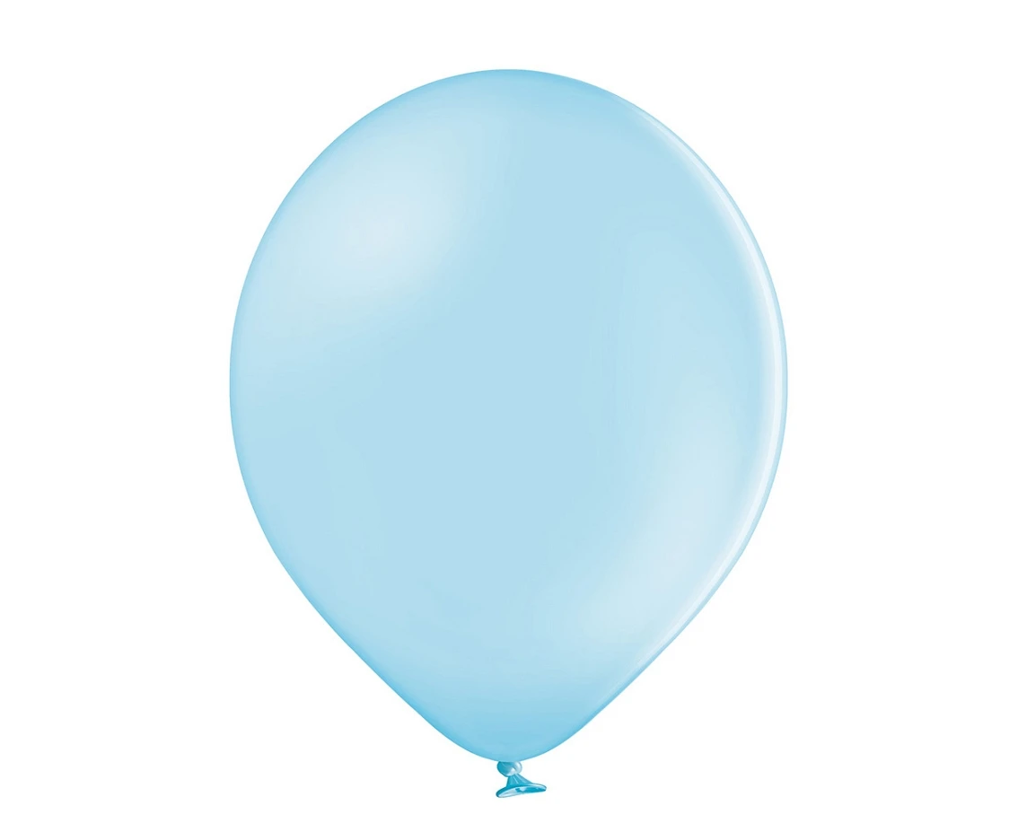 Balony Belbal 12", B105-003, (pastel sky blue) pastel błękit nieba, 100szt.